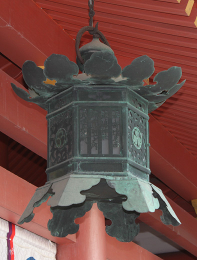 青銅釣燈籠
