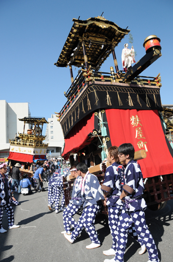 津島秋祭麩屋町山車（七切の山車）
